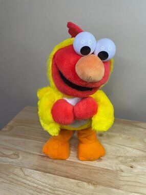 Sesame Street Chicken Dance Elmo 13" Animated Plush 2024 Sings Not Dancing